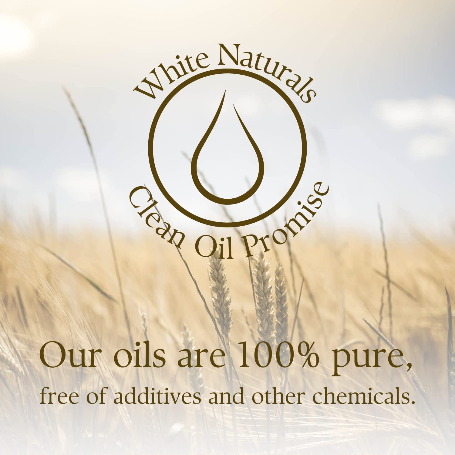 Hair treatment with White Naturals Wheat Germ Oil for shine