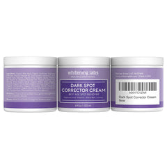 WhiteningLabs model applying cream on face with soft glow.