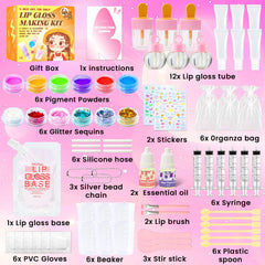 WhizToys DIY lip gloss tubes for easy color mixing and gifting.