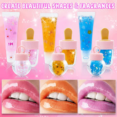 WhizToys lip brushes for precise blending and silky textures.