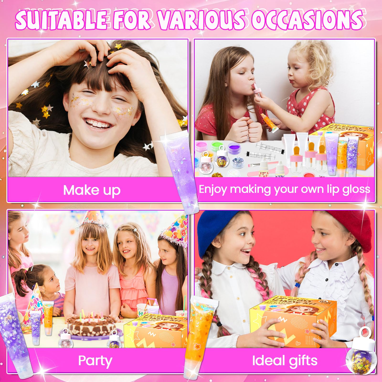 WhizToys silicone hose for clean pouring and mess-free mixing.