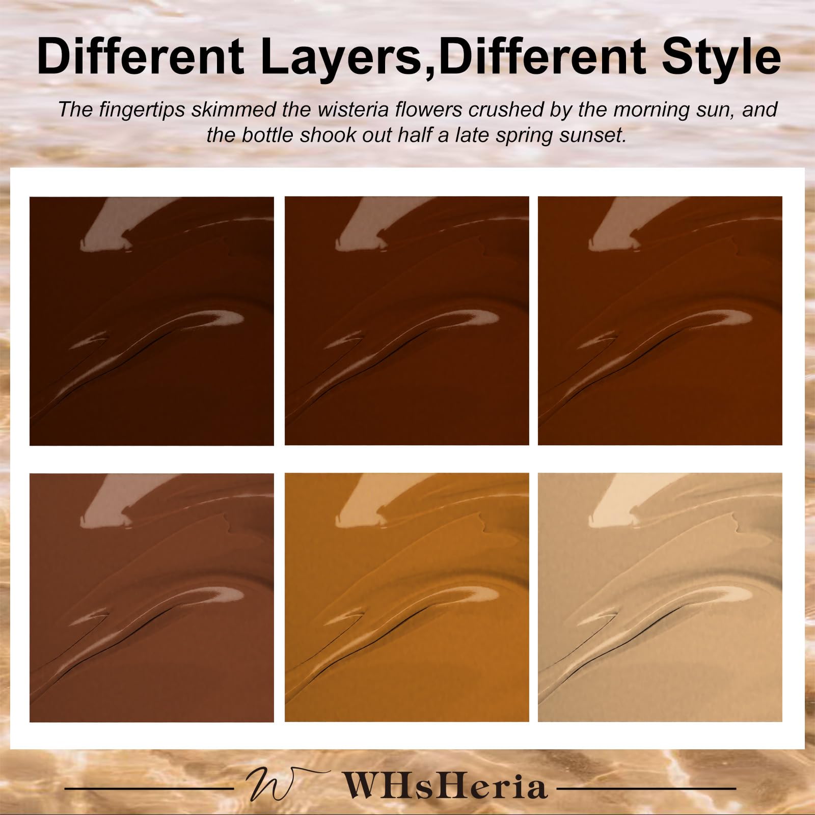 WHsHeria Nude Beige gel polish for sophisticated neutral nails