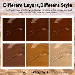 WHsHeria Nude Beige gel polish for sophisticated neutral nails