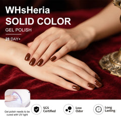 WHsHeria Skin Tone gel polish to complement diverse skin tones