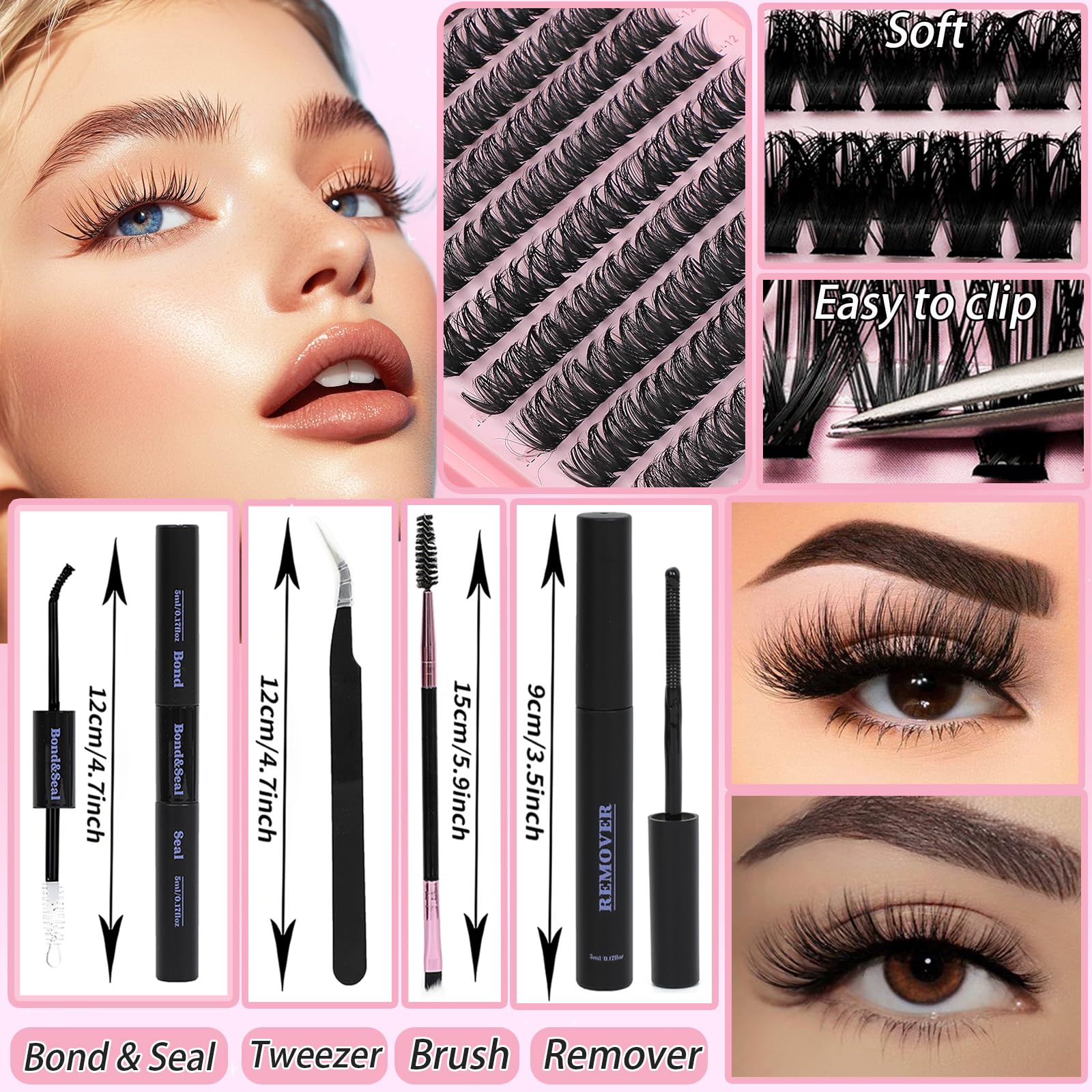 WIGICD precision tweezers and brush enable accurate placement.