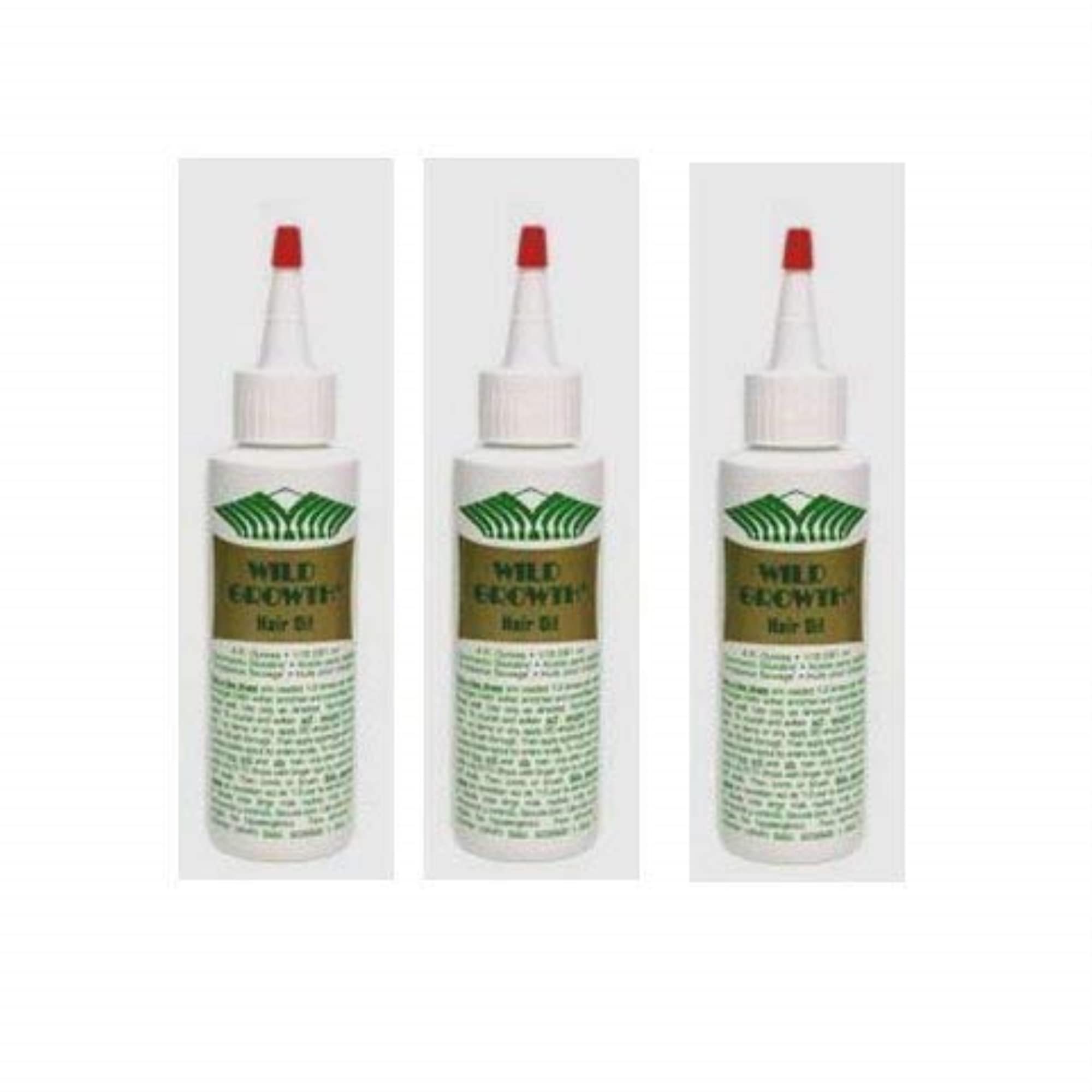 Wild Growth Hair Oil 118ml pack of 3 — nourishing hair care hero image