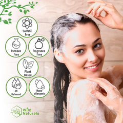 Aloe Vera and Coconut Oil blend in Wild Naturals packaging for hydrating care