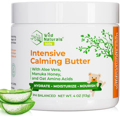 Wild Naturals Baby Eczema Cream jar for gentle hydration on delicate skin