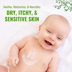 Wild Naturals Baby Eczema Cream label highlights safe, baby-friendly formula