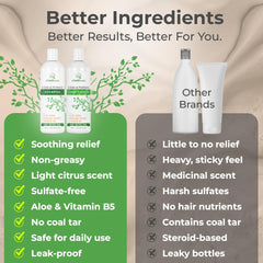 Wild Naturals cruelty-free logo close-up signals ethical hair care