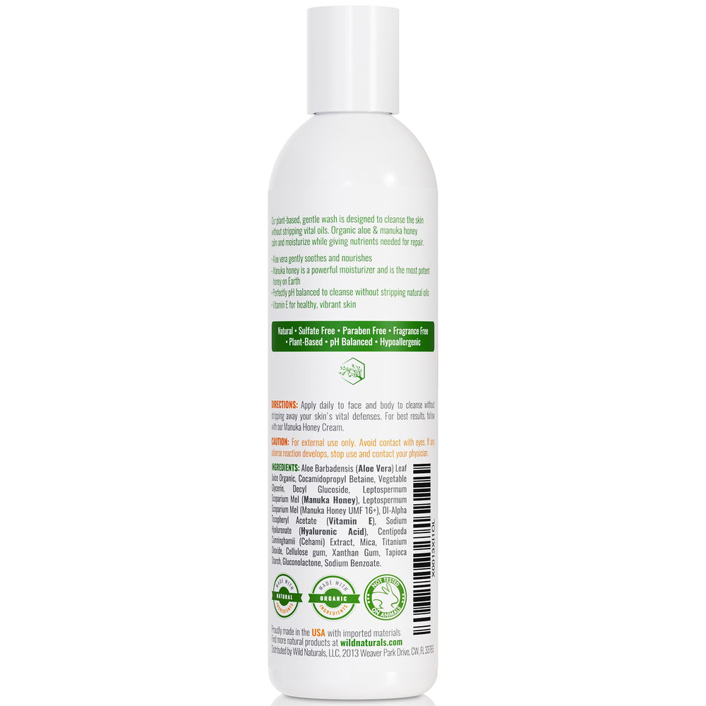 Wild Naturals product packaging with clean, natural branding.