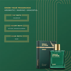 Wild Stone Chief EDP juniper note adds complexity for a refined profile.