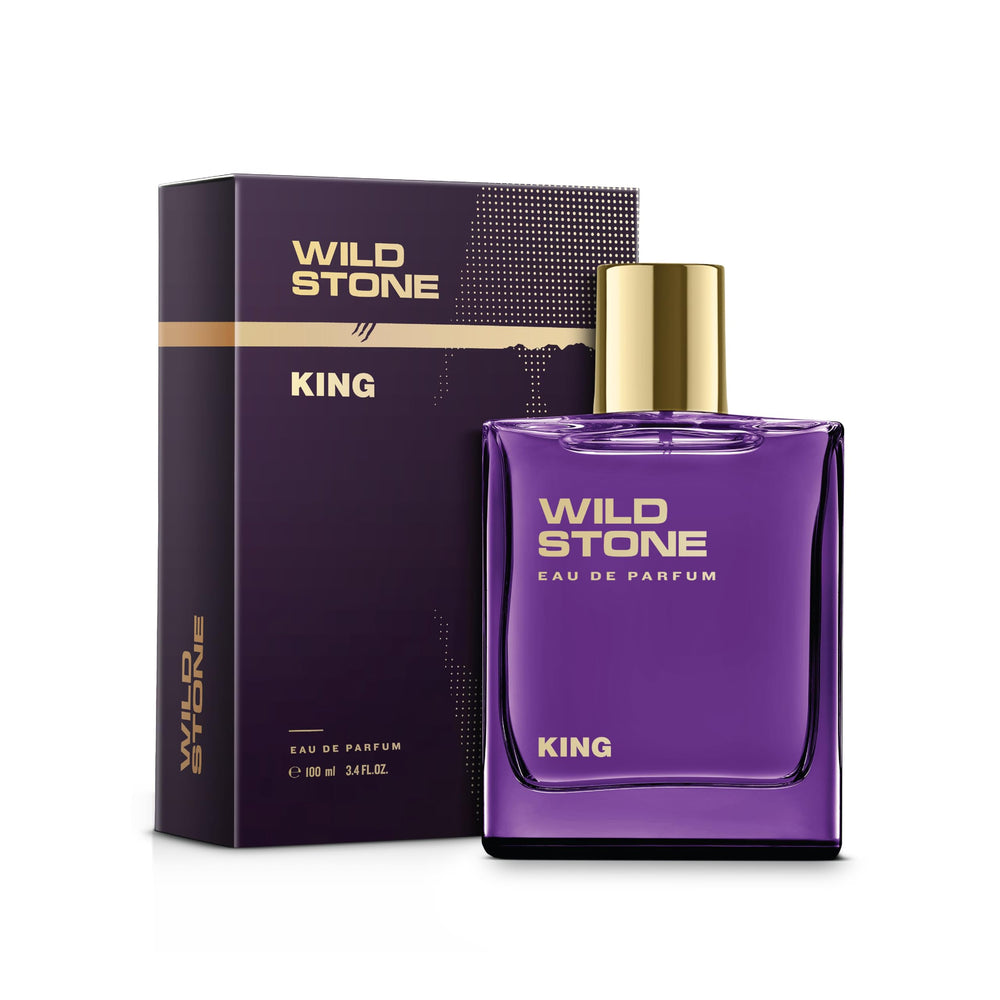 Wild Stone King bottle front view for confident daily wear.