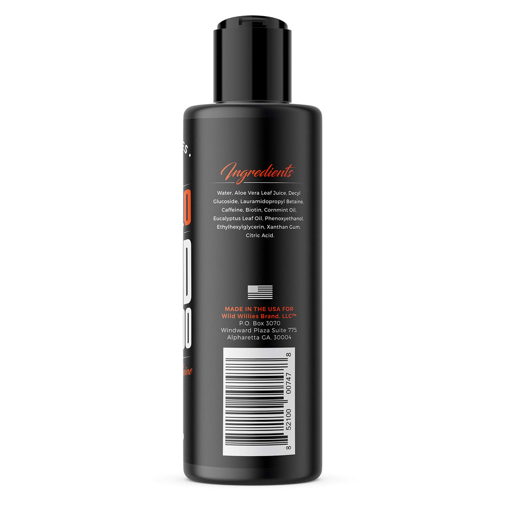 Wild Willies Beard Shampoo simplifies grooming with a refreshing cleanse.