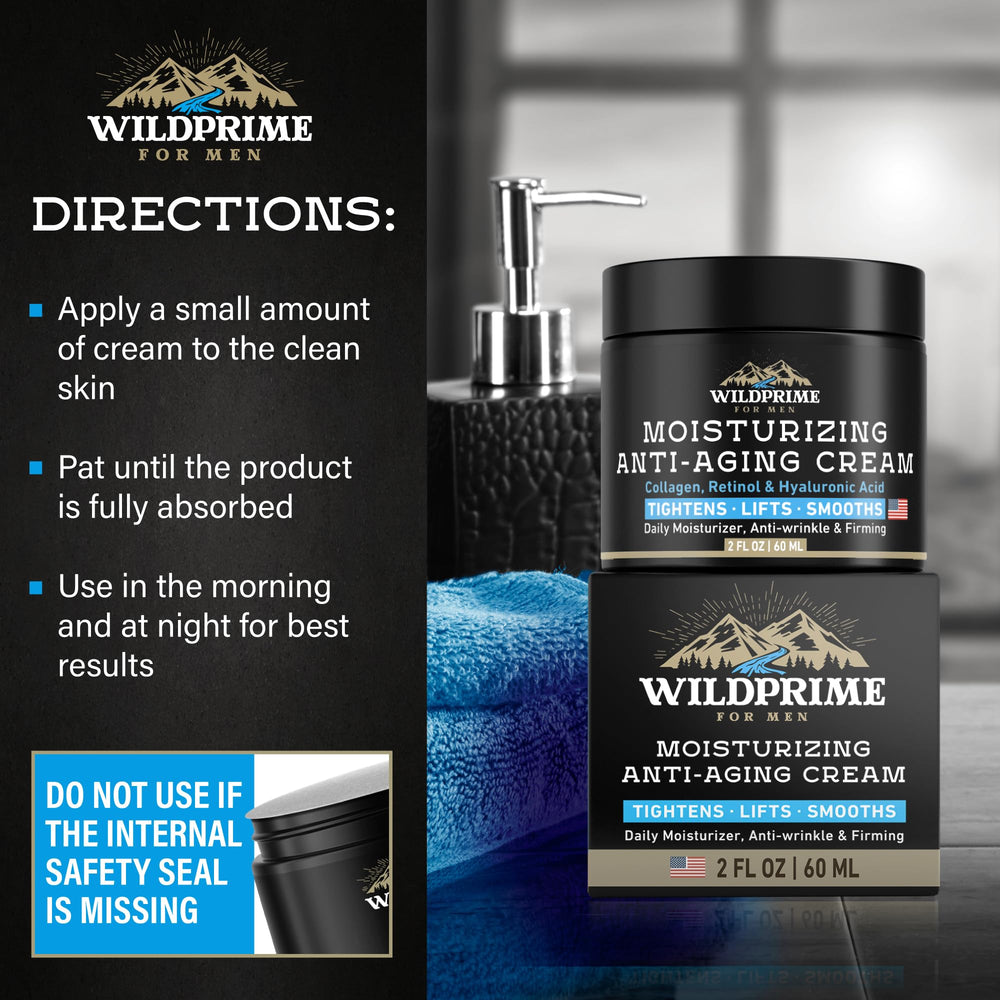 WildPRIME packaging box and jar in premium presentation.