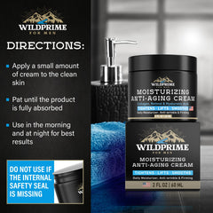 WildPRIME packaging box and jar in premium presentation.