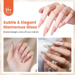 Wilfniee 24-color glitter set for rich pigment and festive nail art