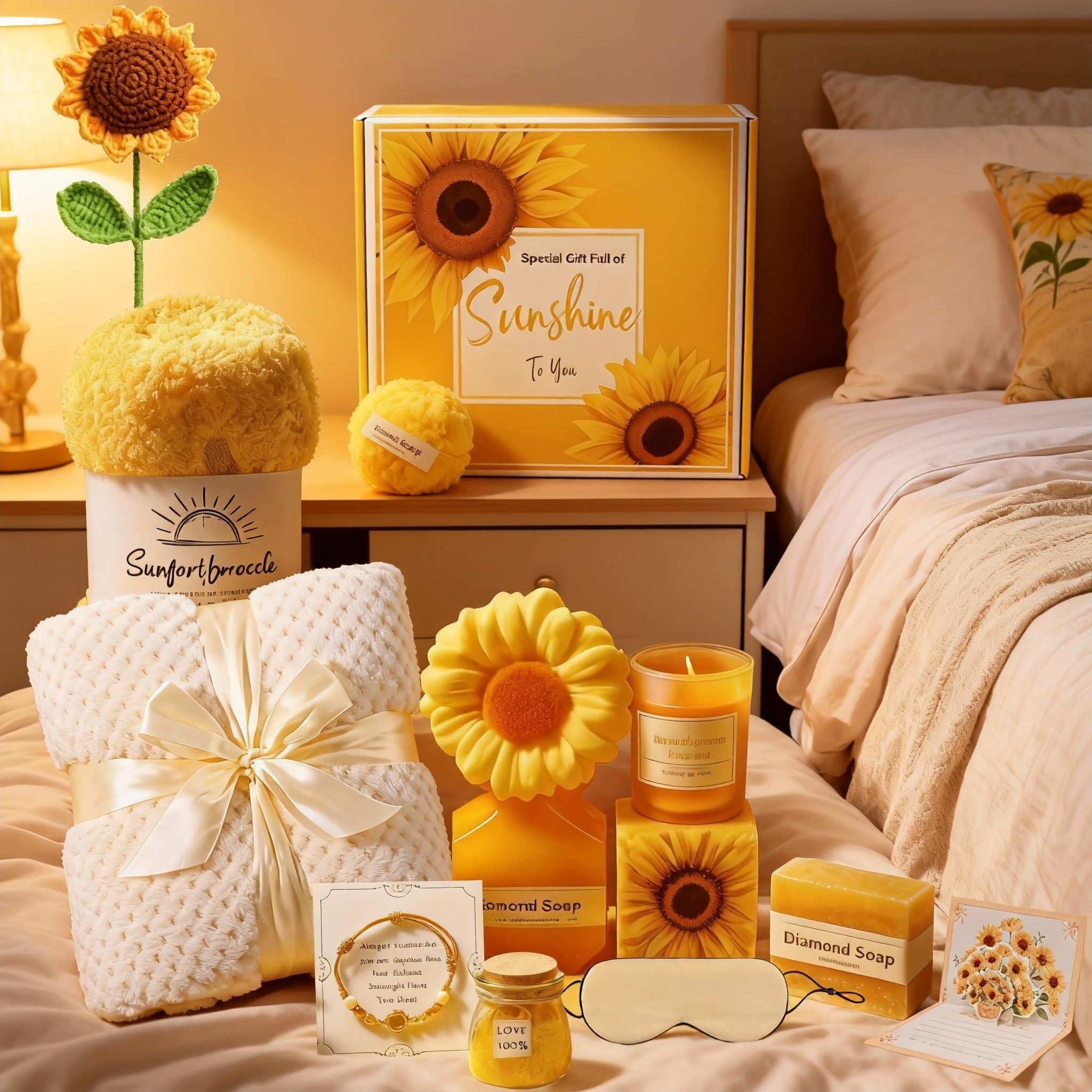 WILZEIMY sunflower bath bomb enhances a relaxing soak