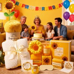 WILZEIMY sunflower bracelet adds a cheerful keepsake