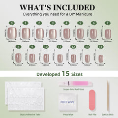 Winibeauty Moonlit Pearl double sided file helps shape nails precisely