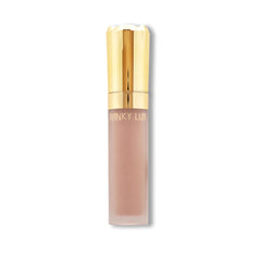 Winky Lux Rose Petal Liquid Eyeshadow on eyelids for long-lasting, crease-proof color.