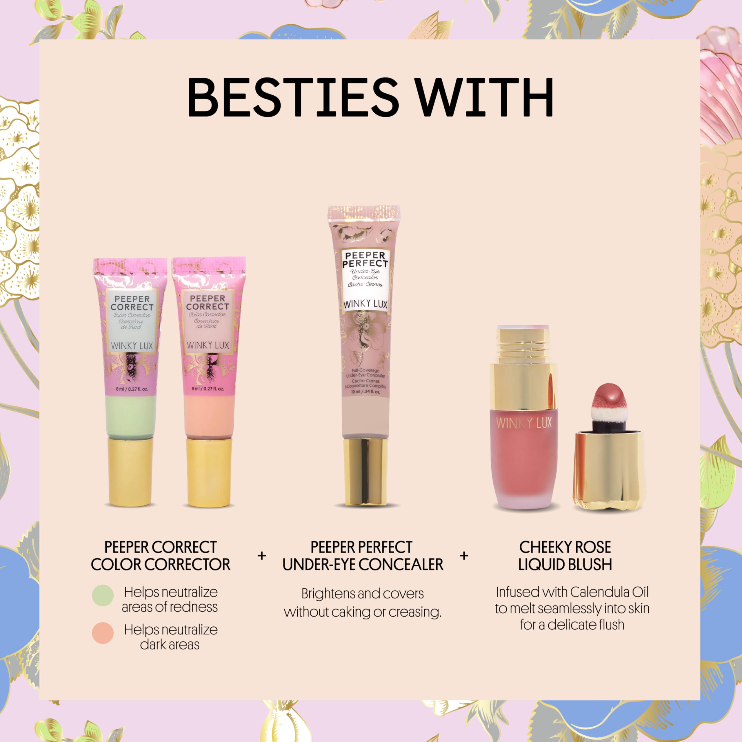 Winky Lux vegan cruelty-free tinted moisturizer packaging close-up