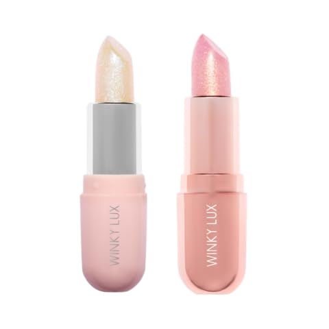 Winky Lux Unicorn Glimmer Balm: color-changing pink shimmer for luminous lips