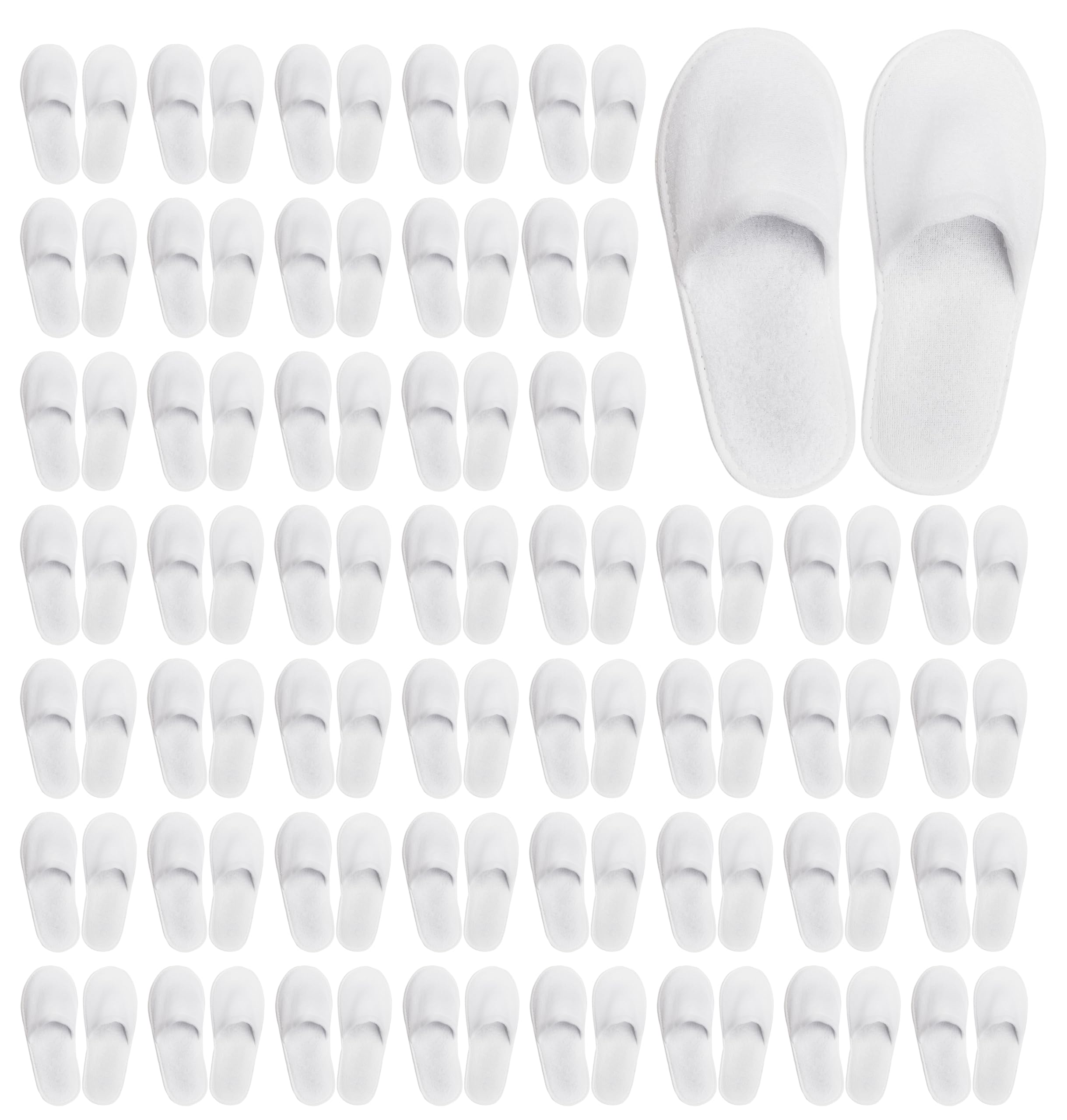 Winterlace hotel slippers bulk pack in a clean, single-use design for guest comfort