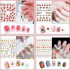 Winthrop nail stickers mermaid theme for ocean-inspired nails.