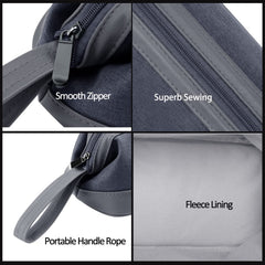 WINZEDGE Airwrap Travel Case uses PU leather for protection.