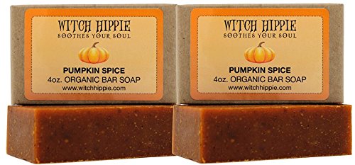 Witch Hippie Pumpkin Spice 2-pack front view, cozy fall fragrance for skin
