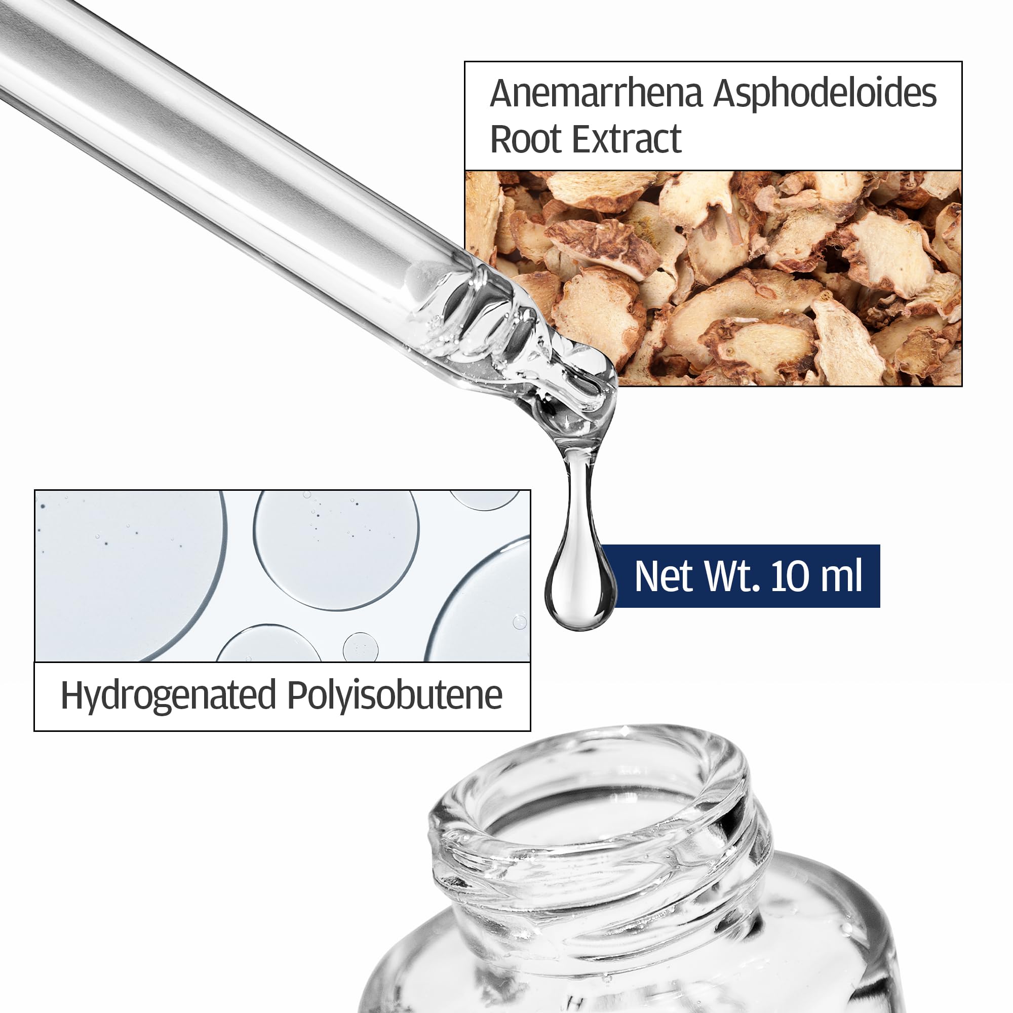 Witches Brew Volufiline product on skin after mixing with base product