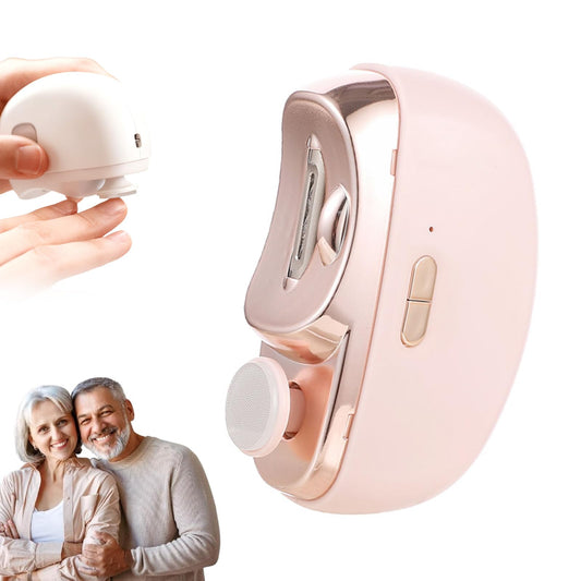 Witpiny Easyclip pink front view shows compact, ergonomic design for easy home grooming.