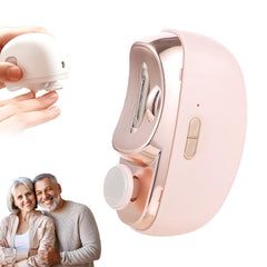 Witpiny Easyclip pink front view shows compact, ergonomic design for easy home grooming.
