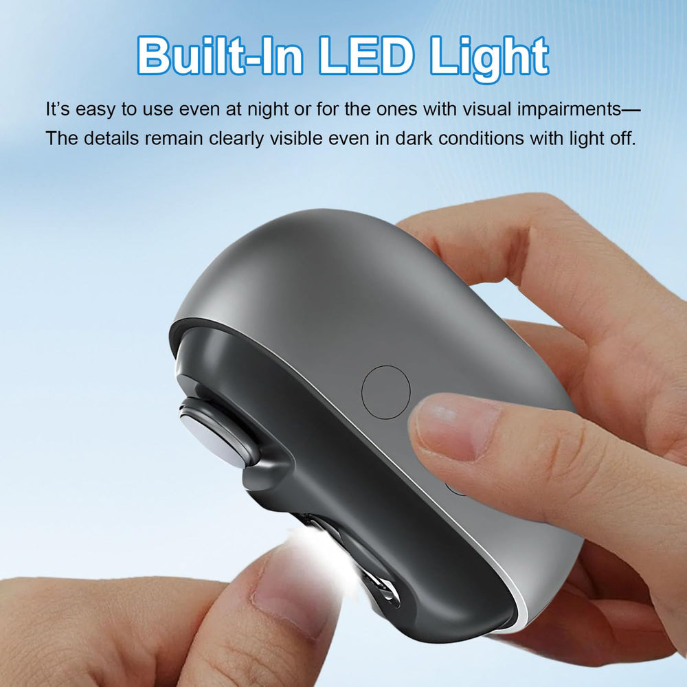 witpiny ergonomic nail trimmer design reduces strain during nail care for all ages.