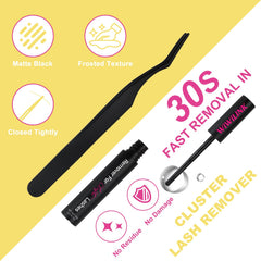 WiWiLINK reusable cluster lashes ready for easy DIY application