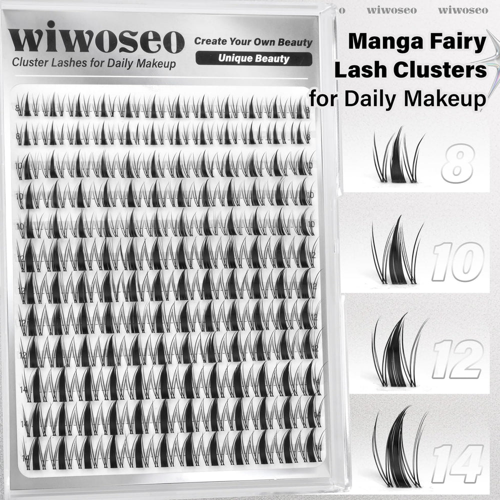 Wiwoseo clear lash bond and seal glue delivers clean, long-lasting hold.