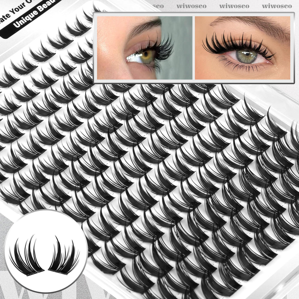 wiwoseo Clear Bond and Seal Lash Glue secures lashes with easy removal.
