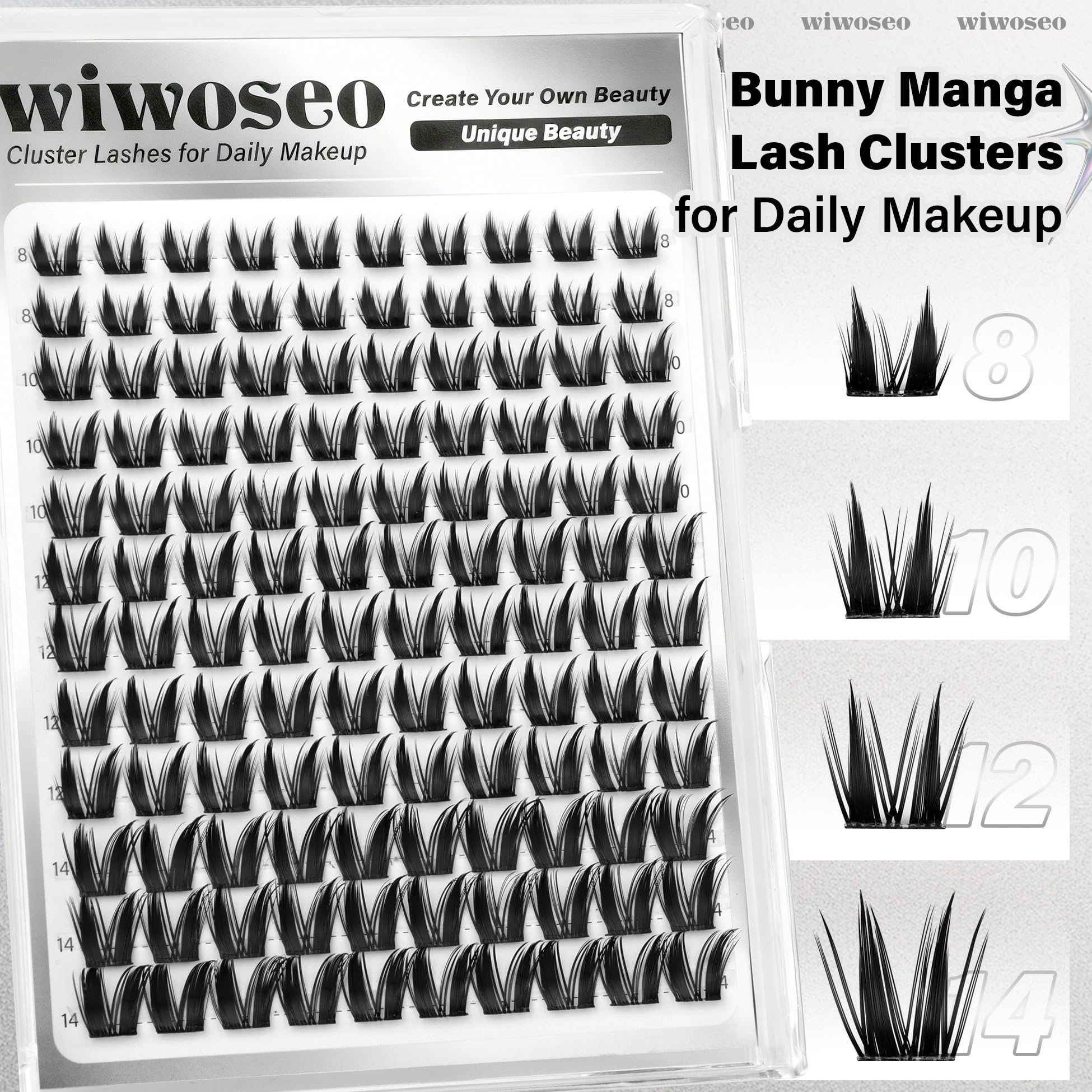 wiwoseo clear lash bond and seal provide strong waterproof hold without visible residue.