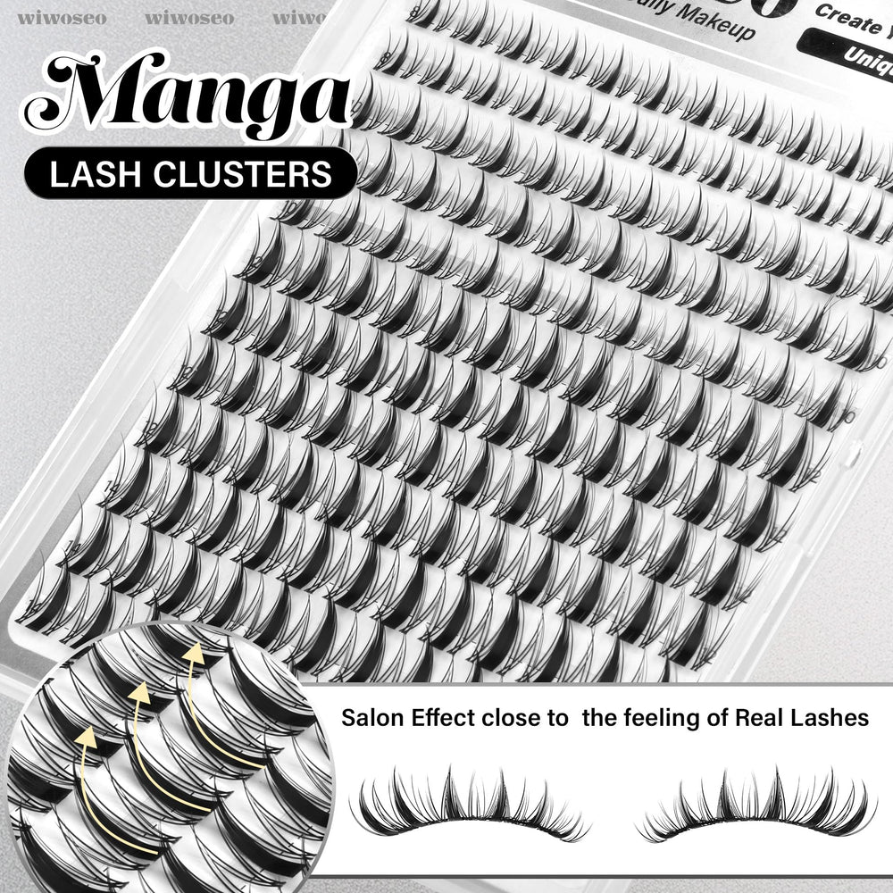 Wiwoseo lash tweezers with brush enable precise, beginner-friendly application.