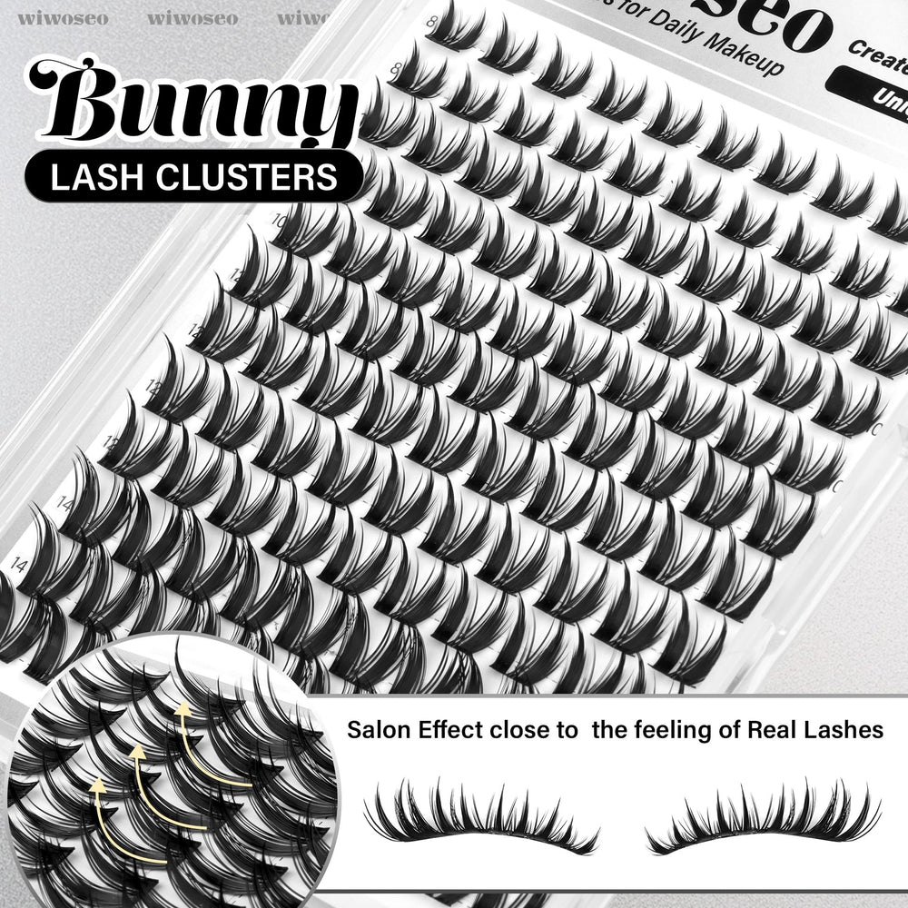 wiwoseo Lash Tweezers with Brush enable precise placement.