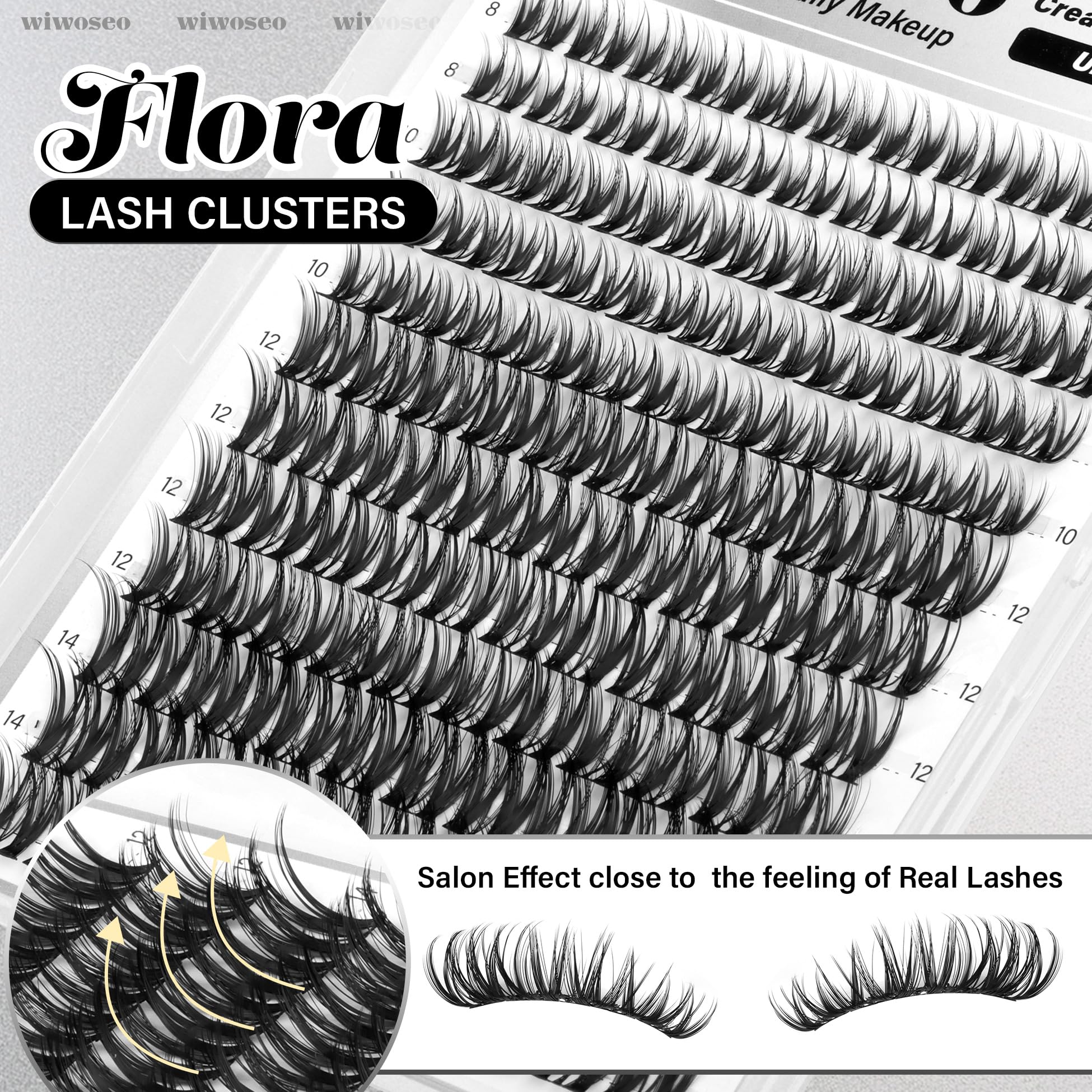 wiwoseo Party ready lashes suitable for weddings and special occasions