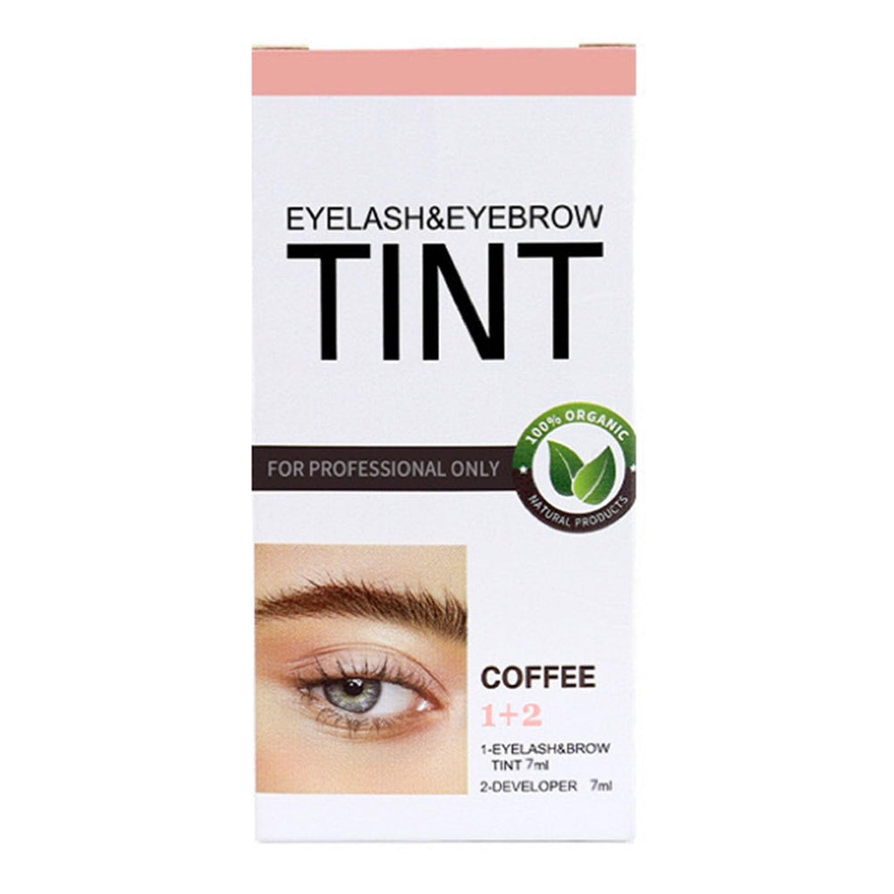 Wiyakwnry 2-in-1 lash and brow kit in coffee shade for lasting color.