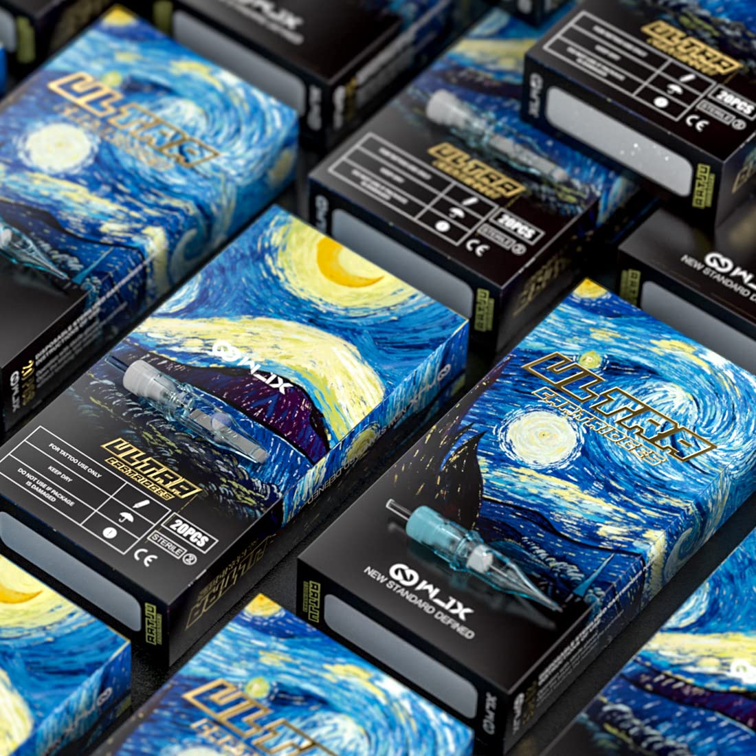 WJX Ultra 1209M needles offer exceptional durability for long sessions.