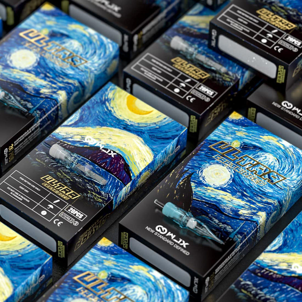 WJX Ultra 1209M needles offer exceptional durability for long sessions.