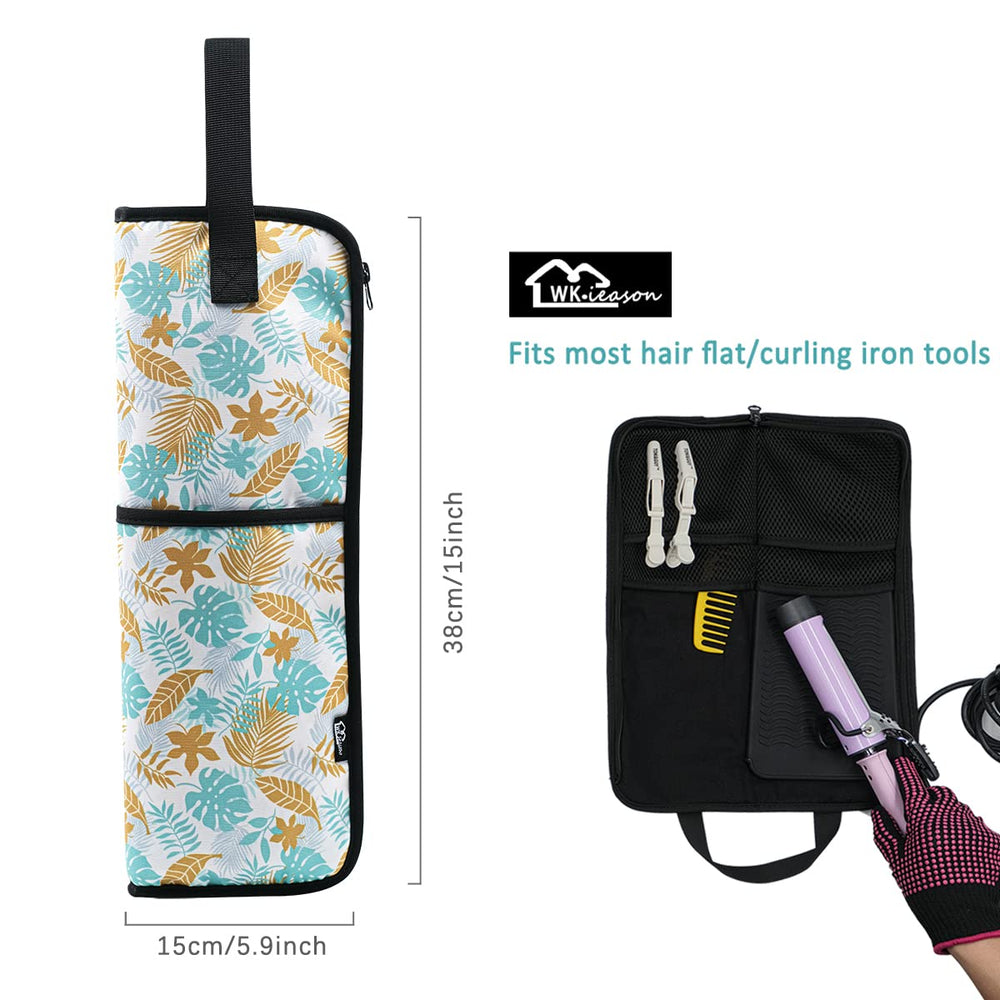 WK IEASON heat-resistant canvas bag protecting tools during travel