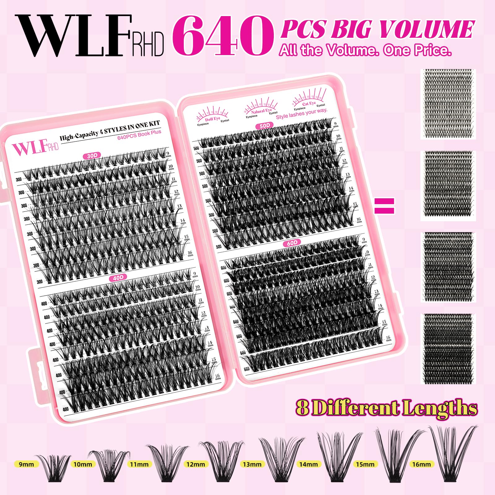 WLFRHD Lash Remover helps cleanly remove clusters with no residue