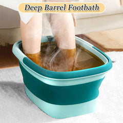 WMHYLYH foot spa in use with warm water for a relaxing soak