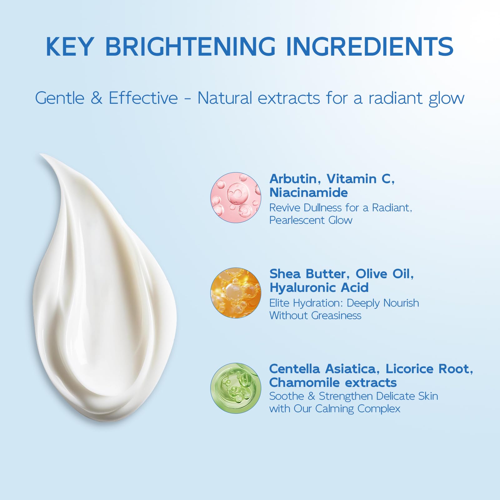 WMK Cream for inner thighs, soothing hydration and tone balance