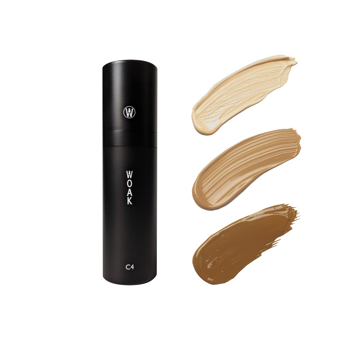WOAK C4 box packaging highlighting color correcting benefits